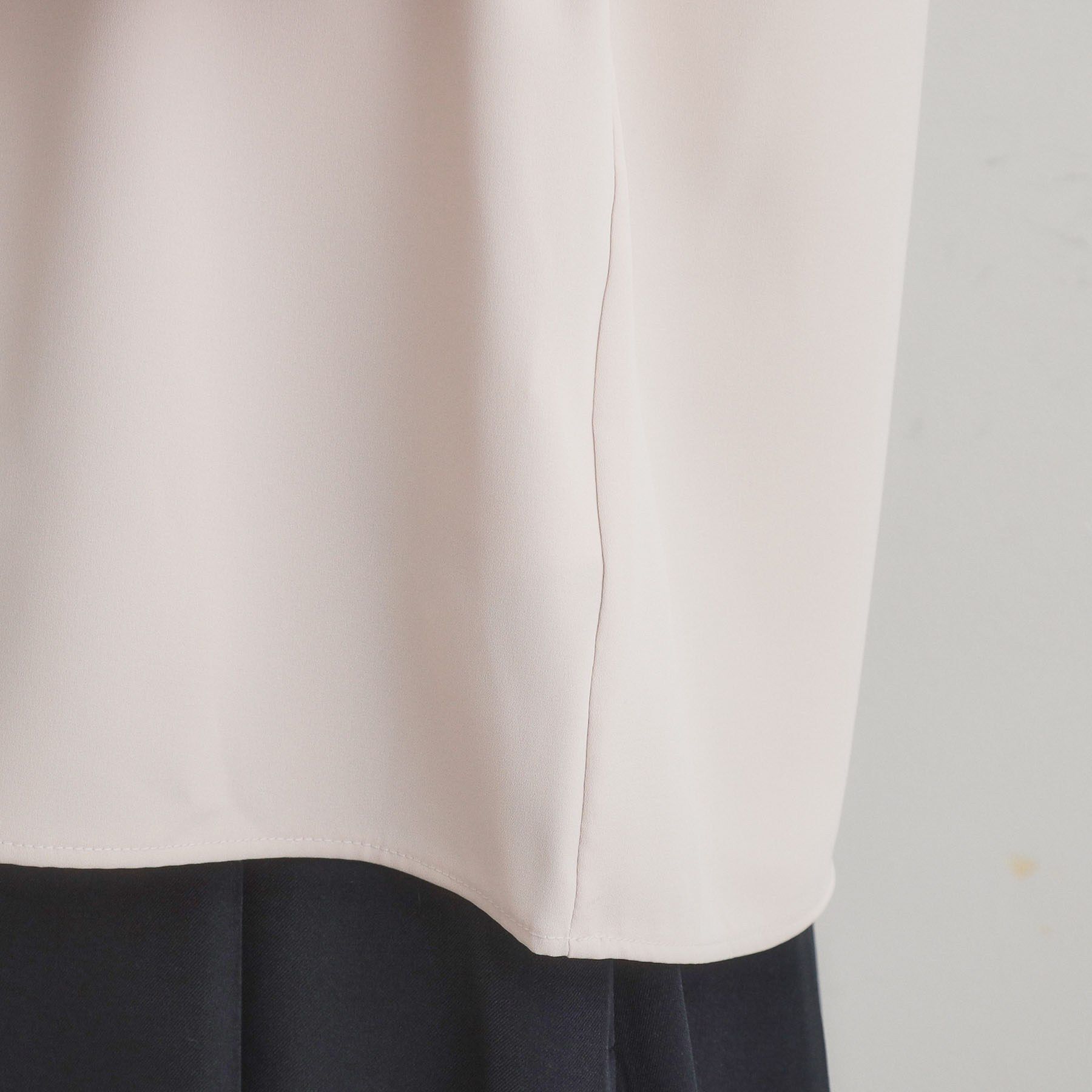 Couture broach「【ハレの日・通勤】レースドッキング ブラウス」|シャツ・ブラウス|