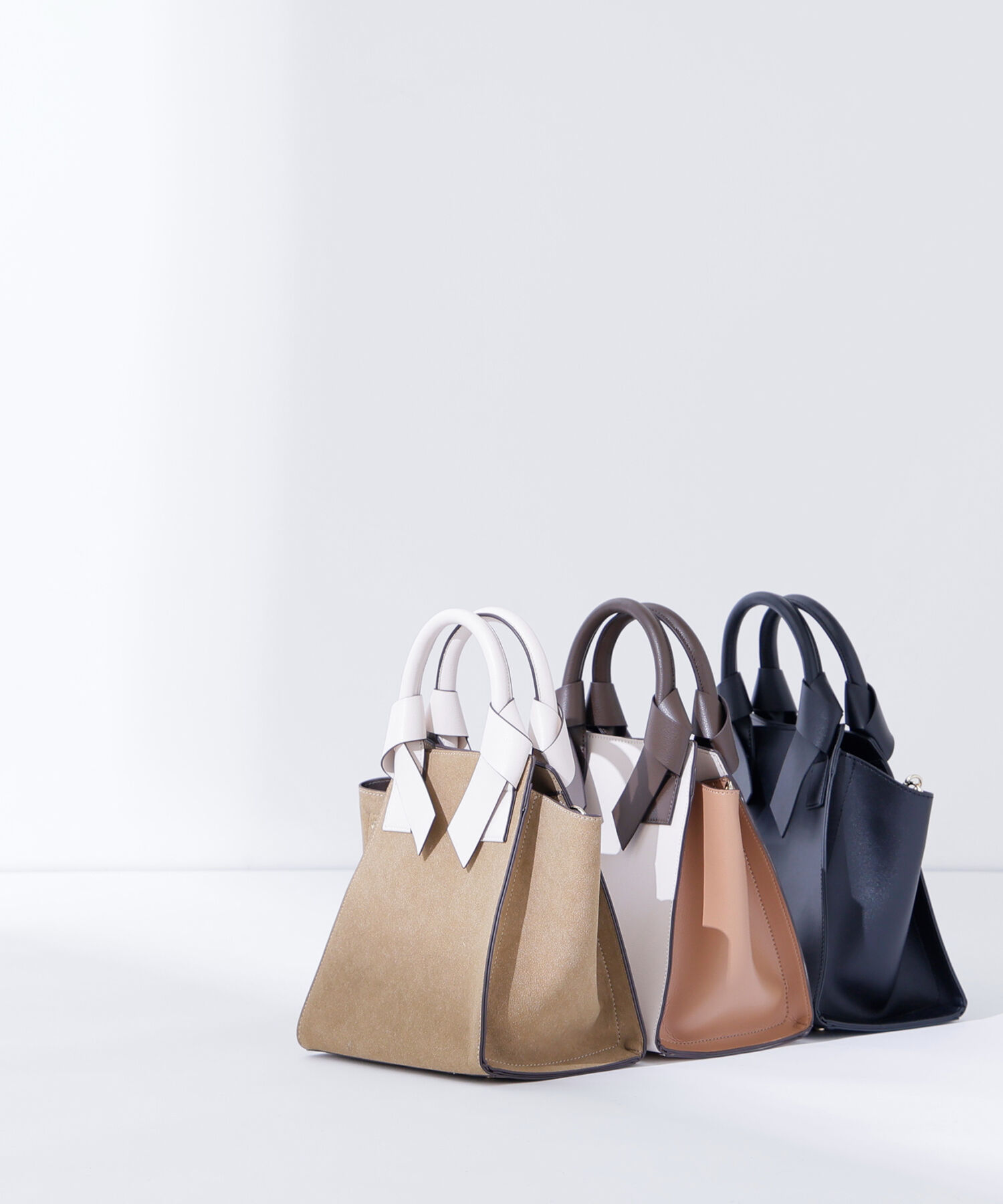  「リボンハンドルトートバッグ」|トートバッグ|ベージュベー 2