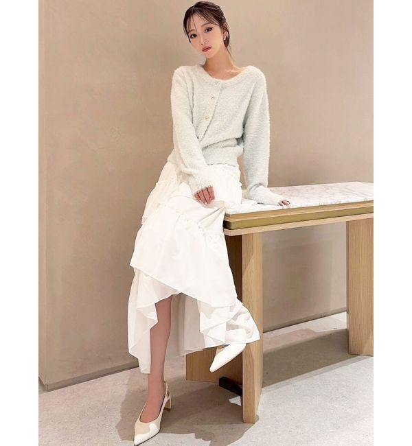 RESEXXY「ラメシャギーカーディガン」|カーディガン|