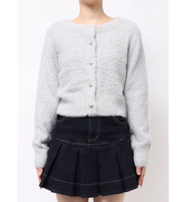 RESEXXY「ラメシャギーカーディガン」|カーディガン|