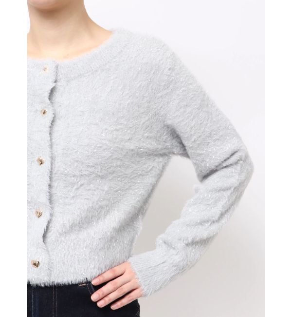 RESEXXY「ラメシャギーカーディガン」|カーディガン|