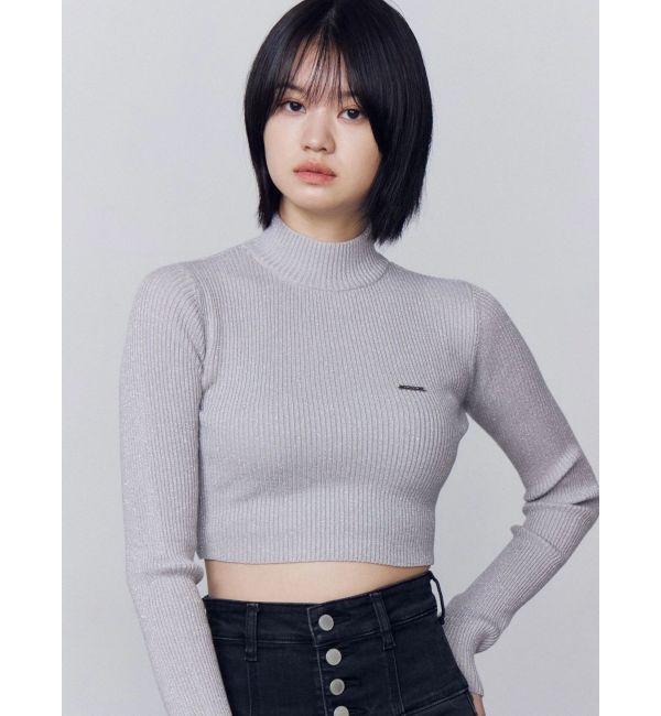 EMODA「ハイネッククロップニット」|ニット・セーター|