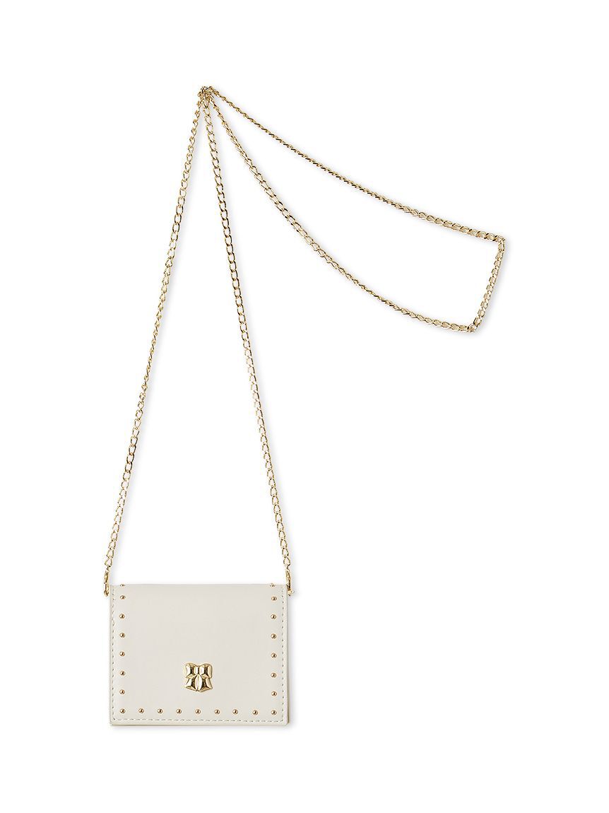 FURFUR「【限定カラー】リボンカシメミニウォレットショルダー」|財布|