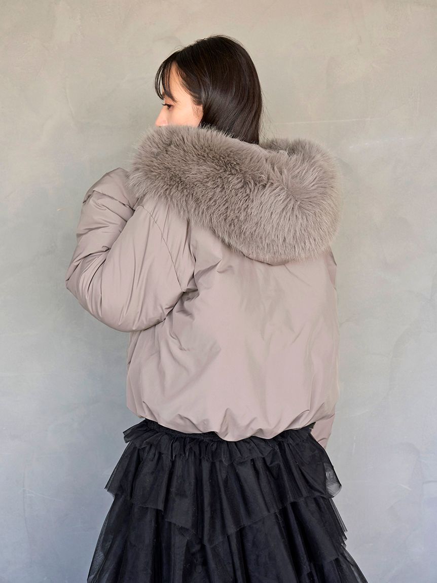 WEB限定カラーあり】西川フードファーショートダウン（SNIDEL