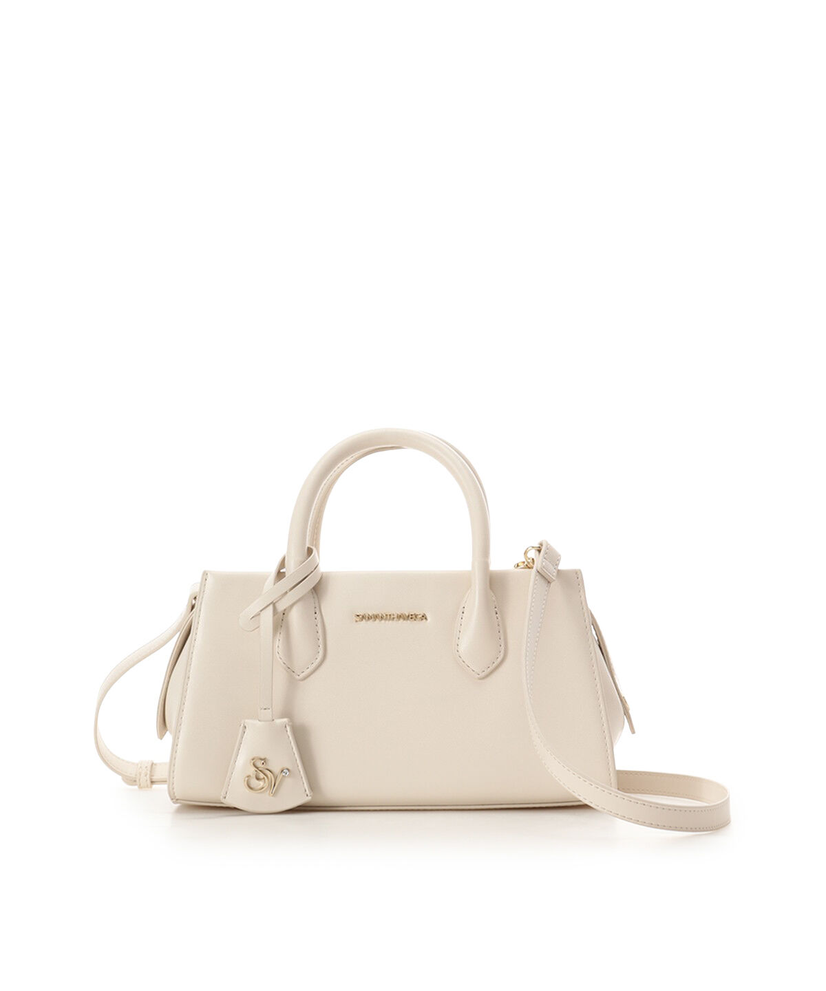Samantha Vega「ロゴ金具ショルダーバッグ」|ショルダー・メッセンジャー|オフホワイト