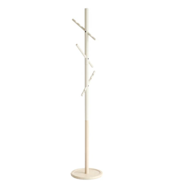 B-COMPANY「2WAY B-three ポールハンガー」|トイレタリー・ランドリーグッズ|アイボリー