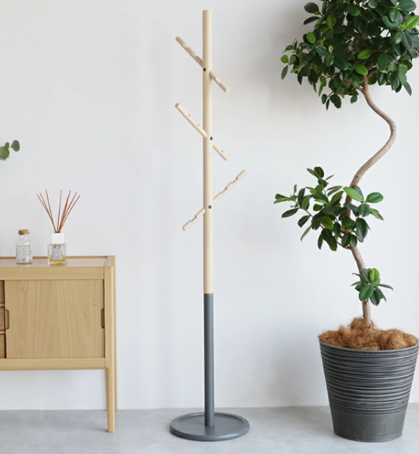 B-COMPANY「2WAY B-three ポールハンガー」|トイレタリー・ランドリーグッズ|