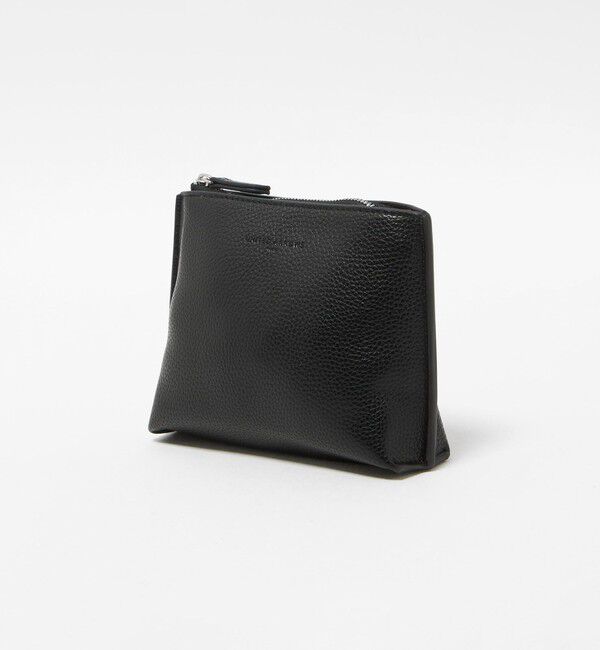 UNITED ARROWS「レザーライク ポーチ S」|ハンドバッグ|