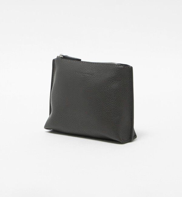 UNITED ARROWS「レザーライク ポーチ S」|ハンドバッグ|