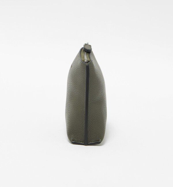 UNITED ARROWS「レザーライク ポーチ S」|ハンドバッグ|