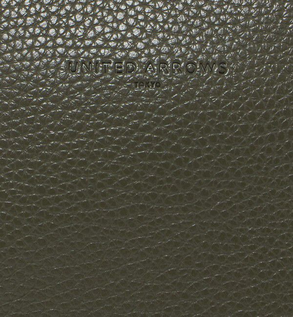 UNITED ARROWS「レザーライク ポーチ S」|ハンドバッグ|