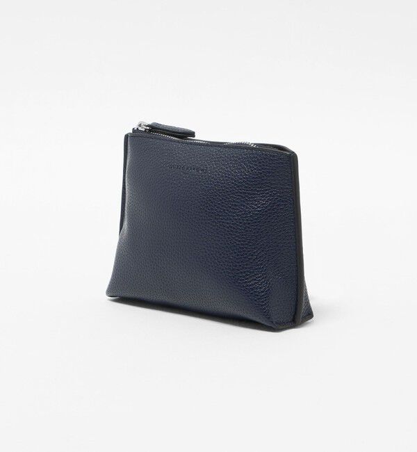 UNITED ARROWS「レザーライク ポーチ S」|ハンドバッグ|