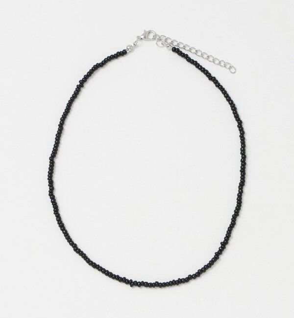 EMMEL REFINES「＜EMMEL REFINES＞EM ソリッド ビーズ ネックレス」|その他|BLACK