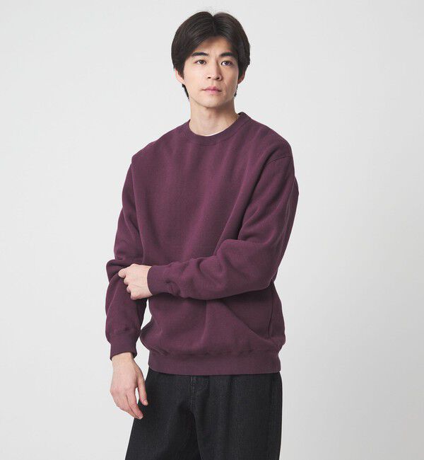 UNITED ARROWS green label relaxing「吊り裏毛 クルーネック スウェット」|スウェット・ジャージ|PURPLE