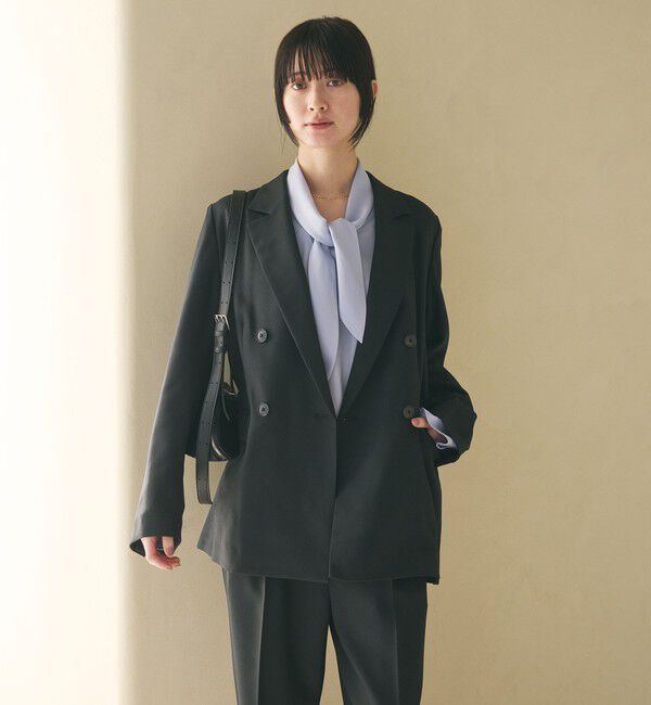 BEAUTY&YOUTH UNITED ARROWS「セルロース タイブラウス ウォッシャブル」|シャツ・ブラウス|