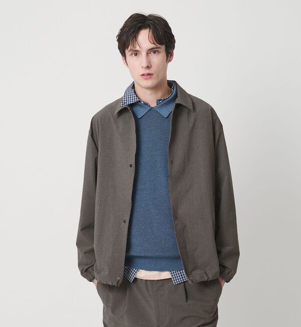 BEAUTY&YOUTH UNITED ARROWS「360&deg;MASTER 2.0 4ボタン コーチジャケット セットアップ対応 ストレッチ 撥水 ウォッシャブル」|ブルゾン・スタジャン|