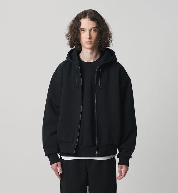 MONKEY TIME「ボンディング フルジップ フーディー」|カーディガン|