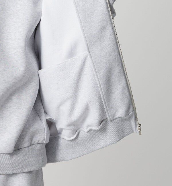 MONKEY TIME「ボンディング フルジップ フーディー」|カーディガン|