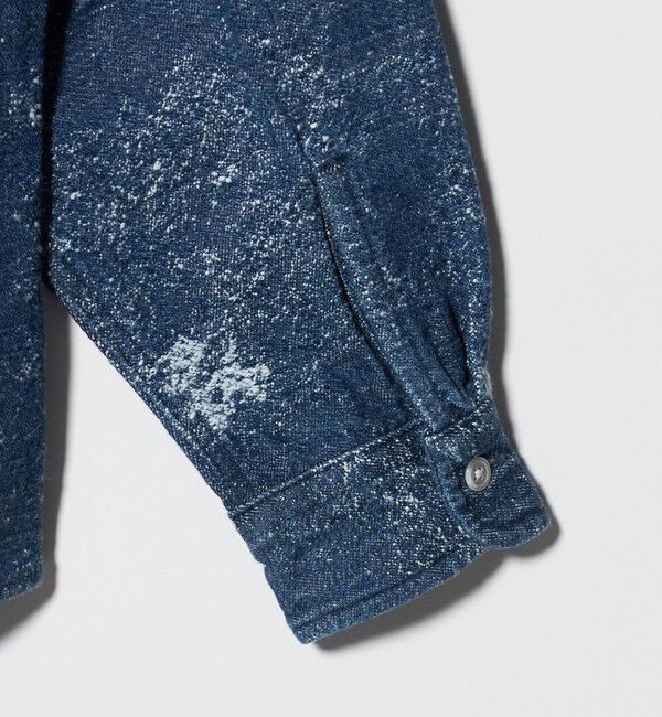 BEAUTY&YOUTH UNITED ARROWS「ジャガード デニム レギュラー シャツ FORM型 ver2」|シャツ・ブラウス|