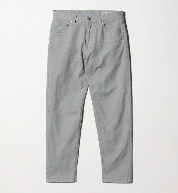 BEAUTY&YOUTH UNITED ARROWS「ストレッチ カツラギ 5ポケット スリムパンツ NO.1」|チノ|LT.GRAY