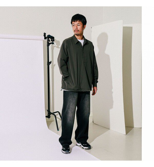 BEAMS「BEAMS / ワイドフィット デニムパンツ」|デニム|