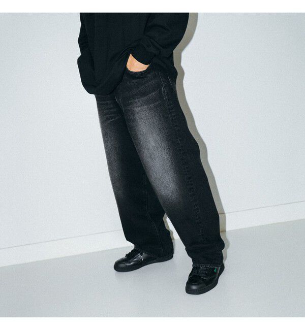 BEAMS「BEAMS / ワイドフィット デニムパンツ」|デニム|