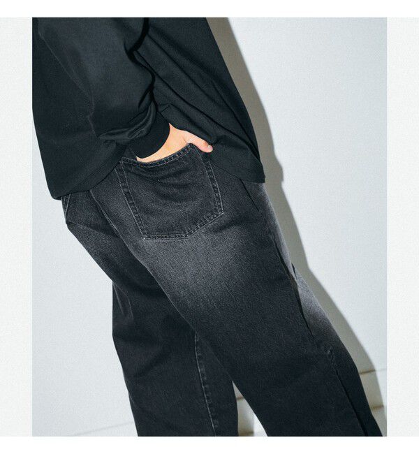BEAMS「BEAMS / ワイドフィット デニムパンツ」|デニム|