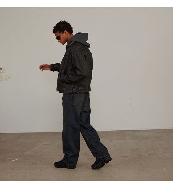 BEAMS「BEAMS / ワイドフィット デニムパンツ」|デニム|