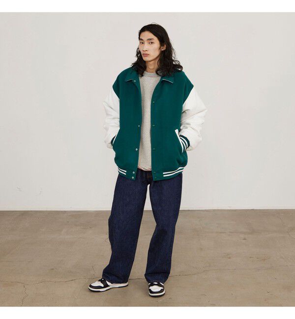 BEAMS「BEAMS / ワイドフィット デニムパンツ」|デニム|