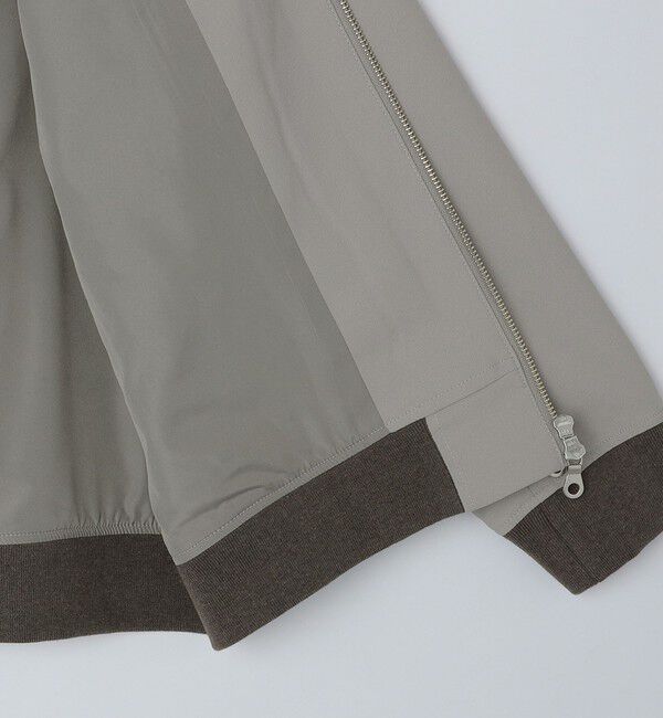 SHIPS「SHIPS: 〈遮熱・吸汗速乾〉ツイル ジップアップ ライト ブルゾン」|ブルゾン・スタジャン|