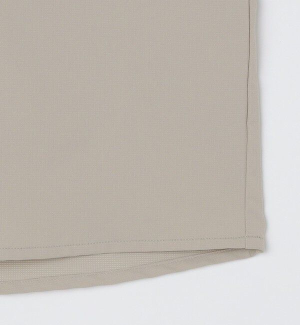 SHIPS Colors 「SHIPS Colors:〈洗濯機可能〉MoveFit(R) ノーカラー ショートスリーブ シャツ」|シャツ・ブラウス|