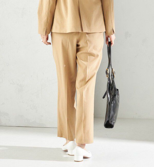 SHIPS for women「〈手洗い可能〉FUNCTIONAL テーパード パンツ（セットアップ対応）」|その他|