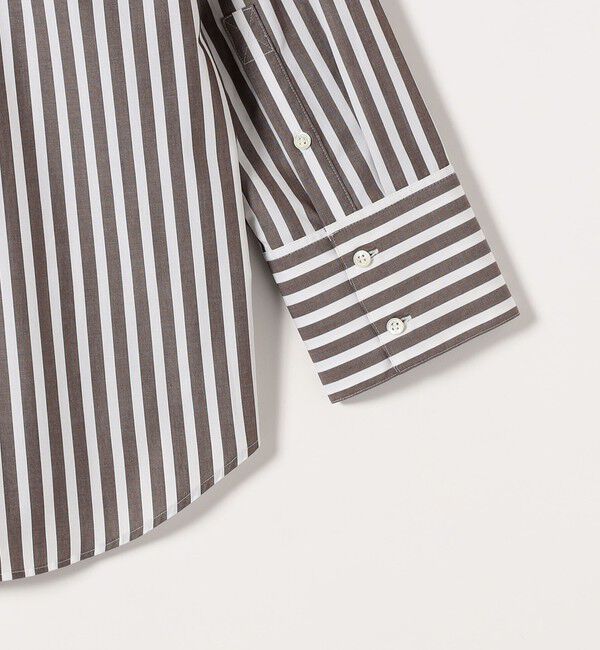 quaranciel「quaranciel:〈洗濯機可能〉REPREVE オープン カラー シャツ」|シャツ・ブラウス|