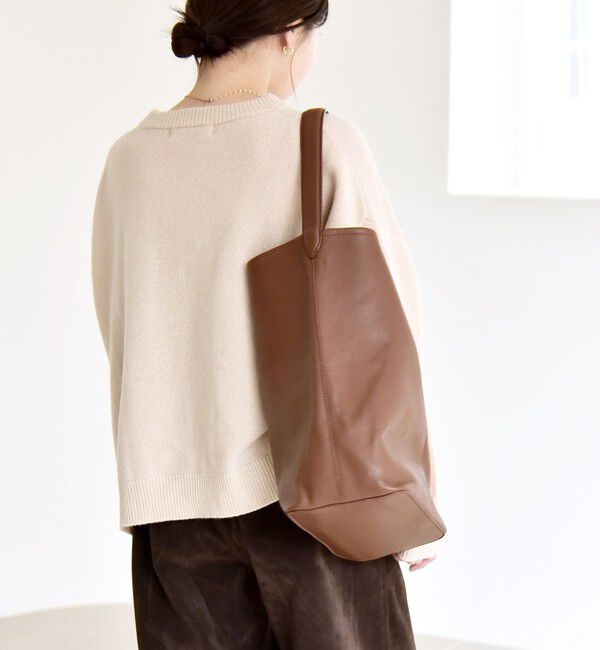 quaranciel「quaranciel:〈手洗い可能〉AQUA カシミヤ ミックス ドルマン ニット 25AW」|ニット・セーター|