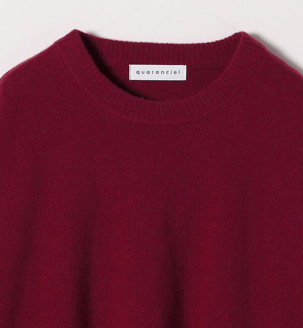 quaranciel「quaranciel:〈手洗い可能〉AQUA カシミヤ ミックス ドルマン ニット 25AW」|ニット・セーター|