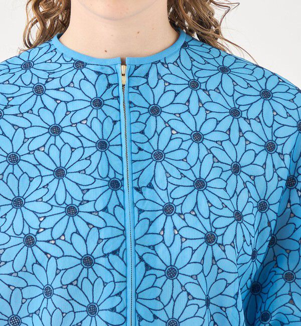 TOMORROWLAND collection「サンフラワーエンブロイダリー ストリングブルゾン」|その他|