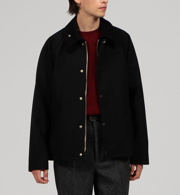 TOMORROWLAND MENS「【別注】Barbour Transport ウールコットンブルゾン」|ブルゾン・スタジャン|