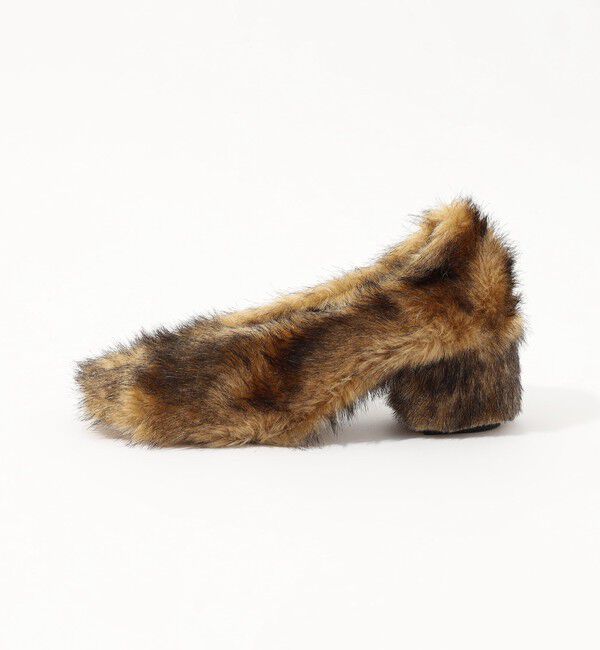 TOMORROWLAND GOODS「PIPPICHIC BANBI フェイクファー パンプス」|パンプス|