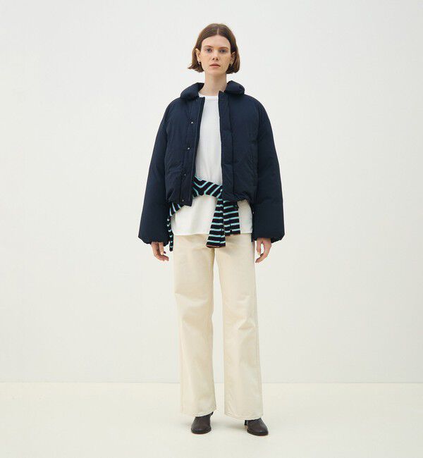 MACPHEE「ナイロンストレッチ ダウンジャケット」|ダウン|