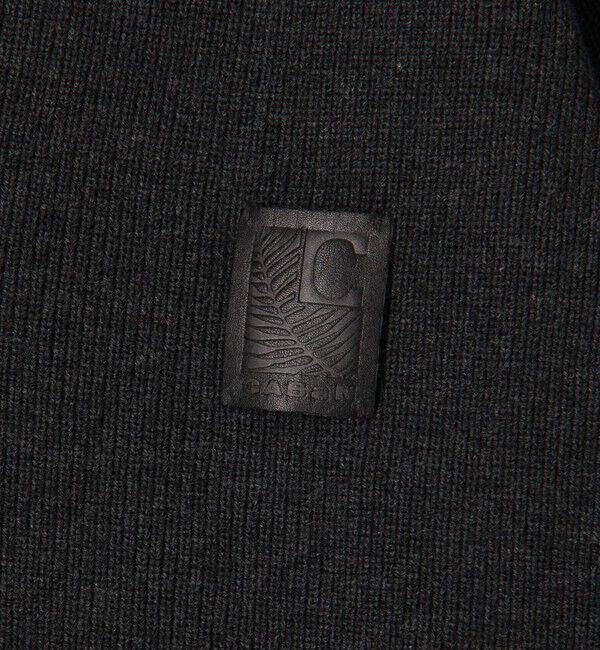 CABaN「コットンカシミヤ ポロスキッパー」|ニット・セーター|