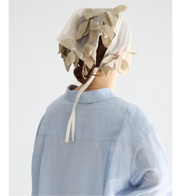 IENA「《予約》MARGE/マージ SCARF スカーフ 1011-0114-647」|バンダナ・スカーフ|ベージュ