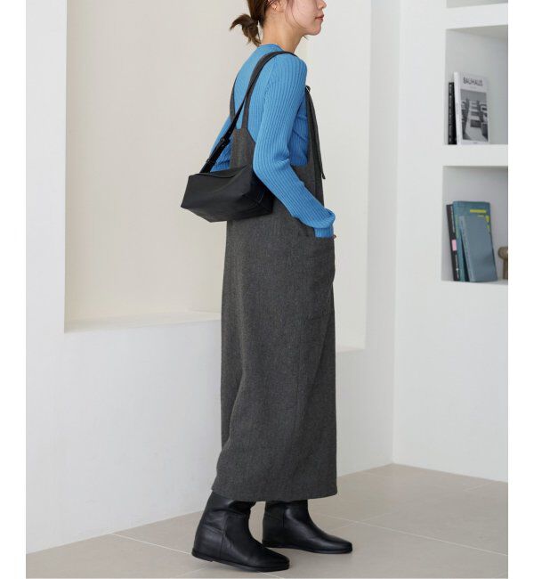 JOURNAL STANDARD relume「ウォッシャブルレーヨンリブクルーネックプルオーバー」|ニット・セーター|