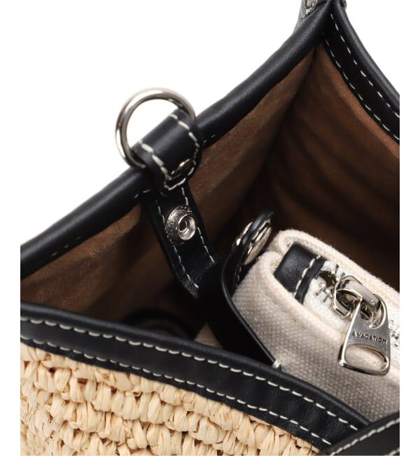 journal standard L'essage「《予約》【A VACATION/ア ヴァケーション】BREAD M RFA BLACK：バッグ」|ショルダー・メッセンジャー|