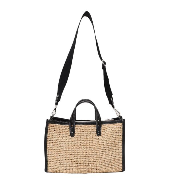 journal standard L'essage「《予約》【A VACATION/ア ヴァケーション】BREAD M RFA BLACK：バッグ」|ショルダー・メッセンジャー|