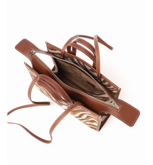 journal standard L'essage「《予約》【A VACATION/ア ヴァケーション】SABRINA ZEBRA/Aゼブラ柄バッグ」|ショルダー・メッセンジャー|