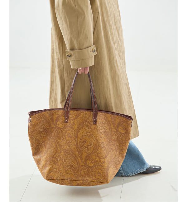 journal standard L'essage「《予約》【A VACATION/ア バケーション】ROAM MUSTARD PAISLEY：バッグ」|トートバッグ|