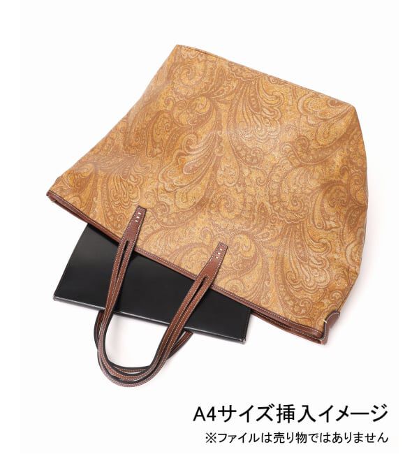 journal standard L'essage「《予約》【A VACATION/ア バケーション】ROAM MUSTARD PAISLEY：バッグ」|トートバッグ|