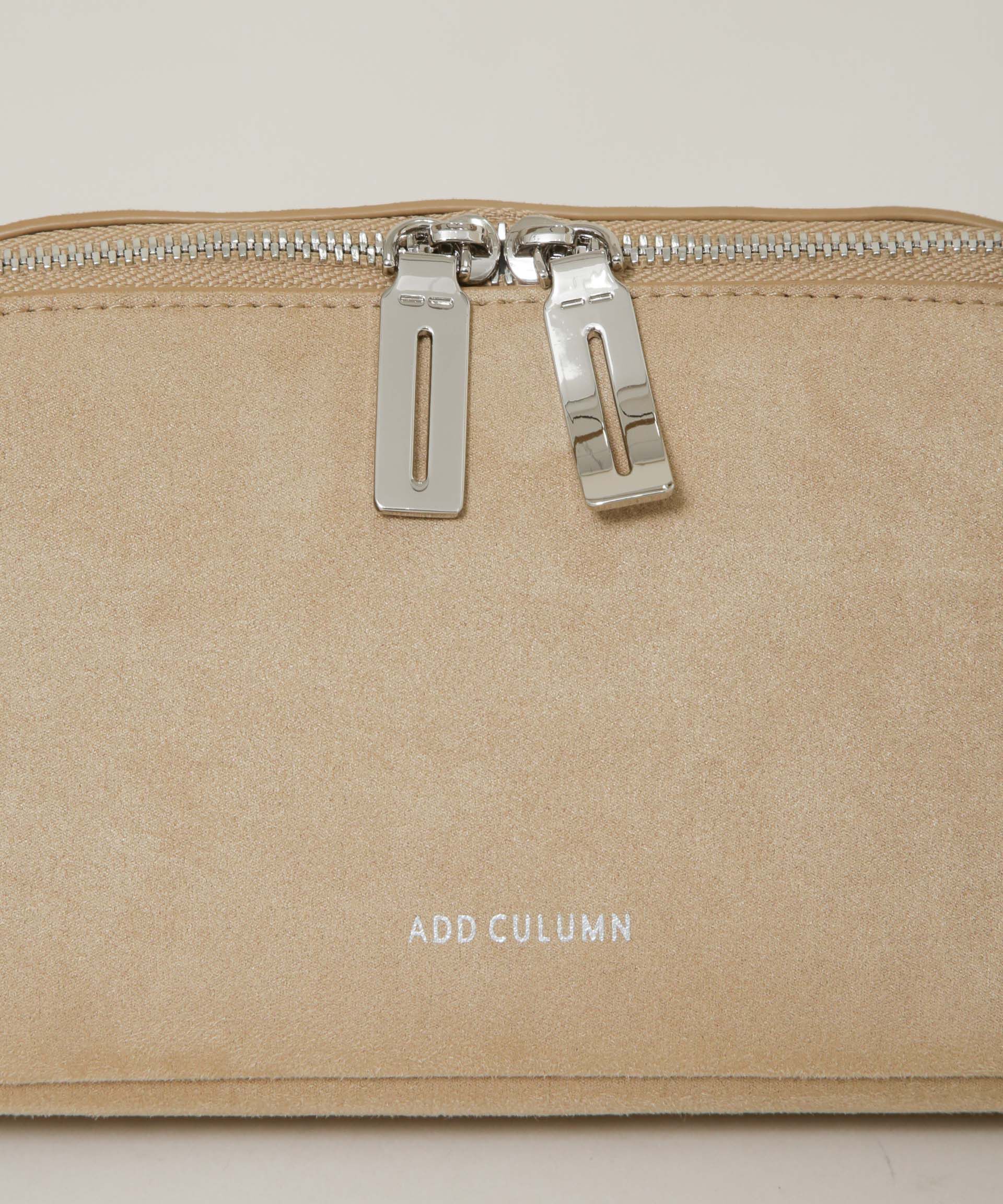 nano･universe「ADD CULUMN/FIGRE BODYBAG SUEDE」|ショルダー・メッセンジャー|