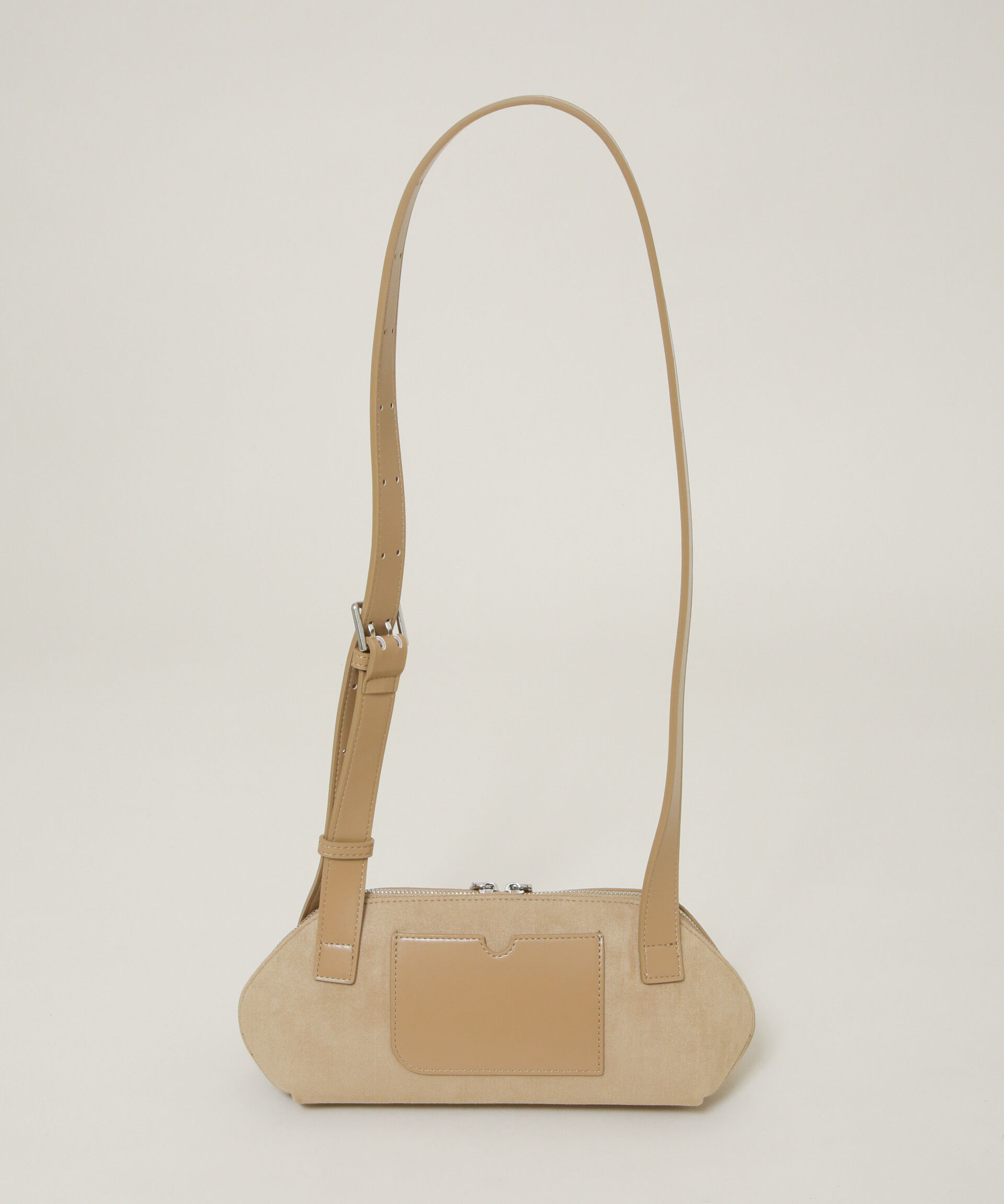 nano･universe「ADD CULUMN/FIGRE BODYBAG SUEDE」|ショルダー・メッセンジャー|