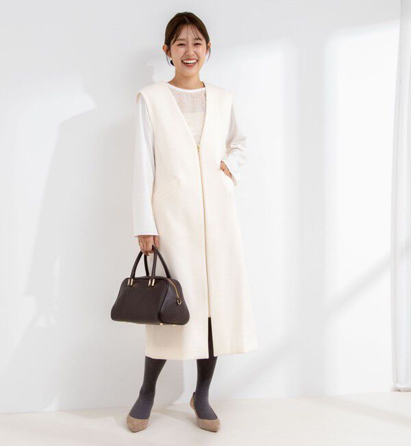 NOLLEY'S「カットジャガードドッキングプルオーバーブラウス」|シャツ・ブラウス|